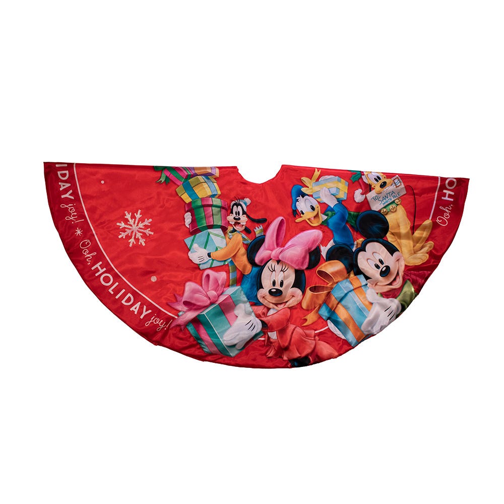 Kurt Adler 48-Inch Disney® Mickey and Friends Tree Skirt